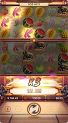 Ninja Raccoon Frenzy · การสังเกตการเชื่อมโยงสัญลักษณ์และตัวคูณระหว่างรอบหมุน