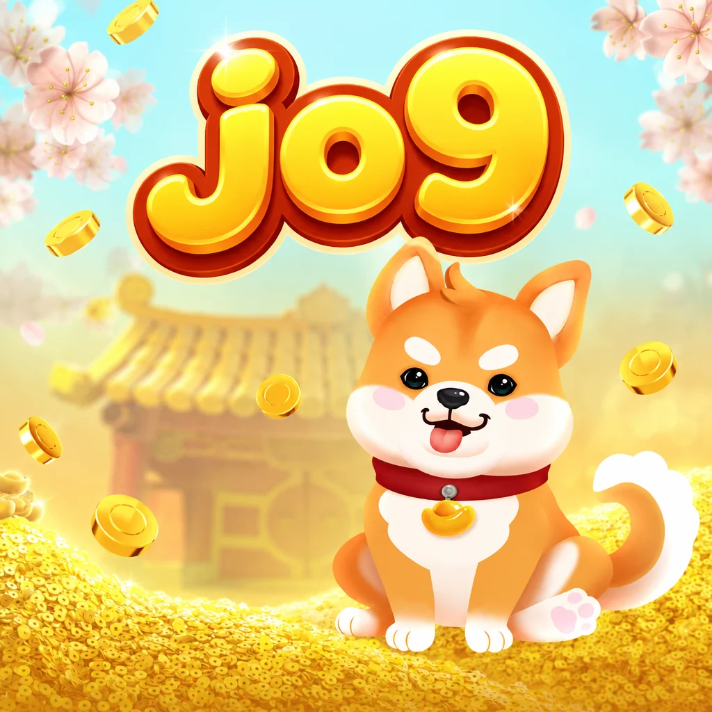 jo9 สุนัขชิบะอินุขนสีส้มบนกองเหรียญทองจากเกม Win Win Won